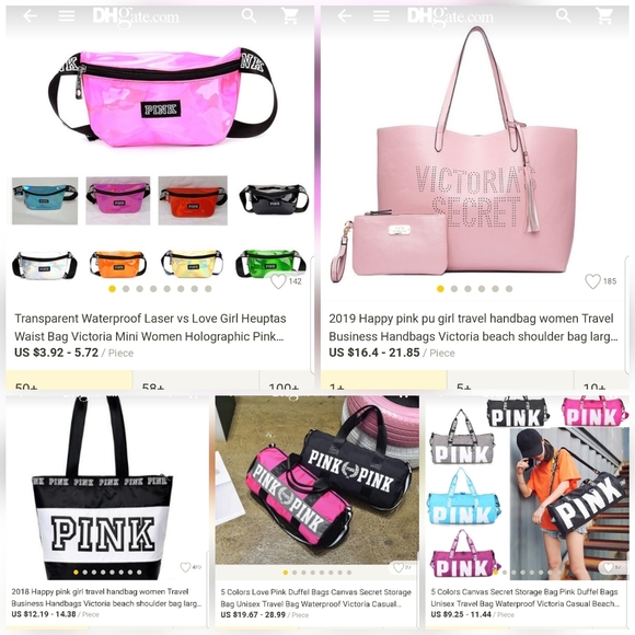 ๐ซFAKE VS PINK SOCKS๐ซ BUYER BEWARE! - Picture 12 of 15